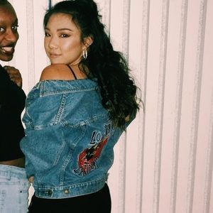 Vintage Warner Bros Clothing Co. Jean Jacket